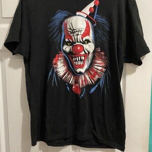 Men’s Large scary clown T-shirt